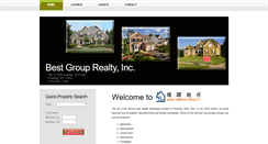 Desktop Screenshot of bestgrouprealty.com